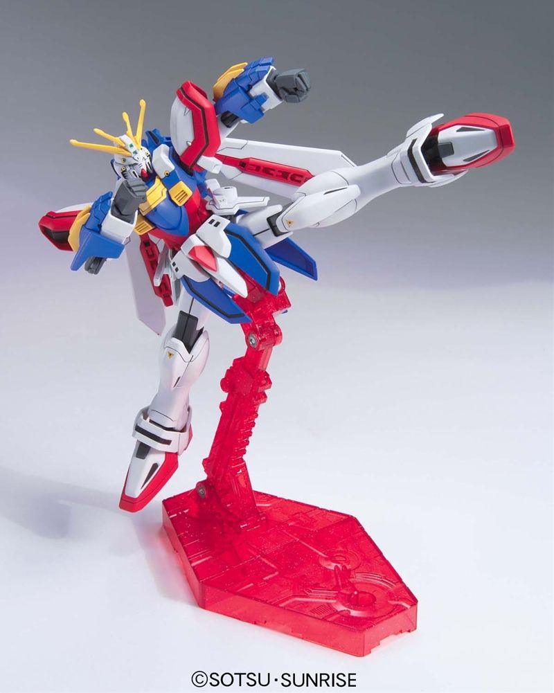 Gundam 1/144 HGUC #110 HGFC G Gundam GF13-017NJII G Gundam (Burning Gundam) Model Kit