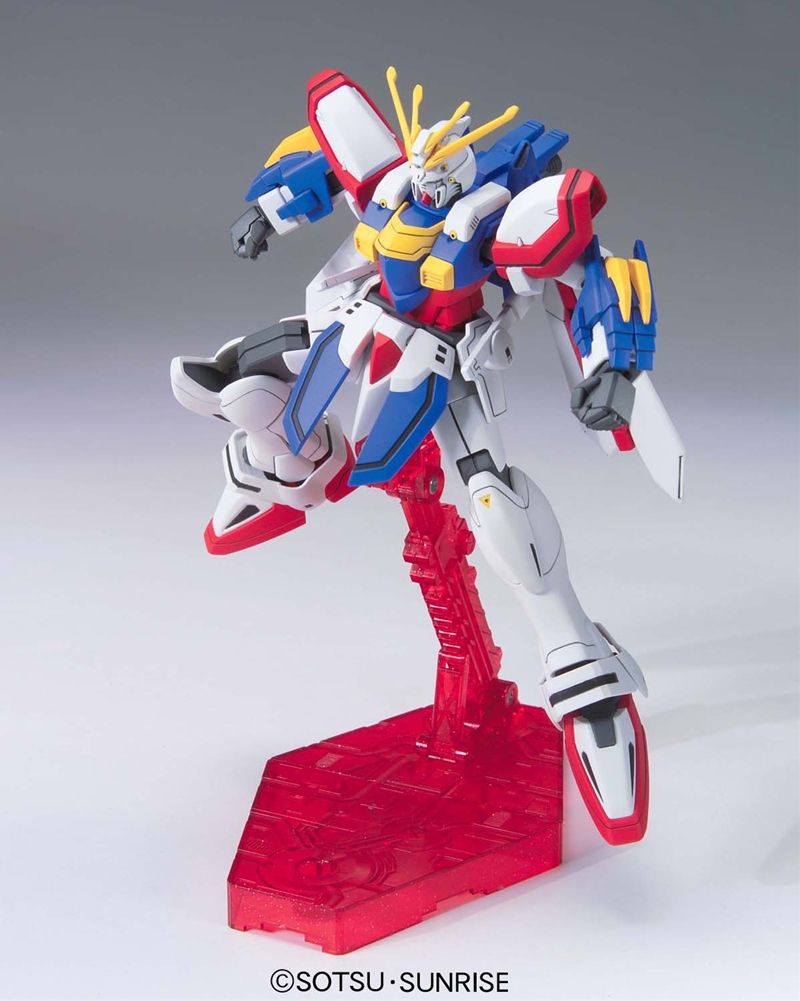 Gundam 1/144 HGUC #110 HGFC G Gundam GF13-017NJII G Gundam (Burning Gundam) Model Kit