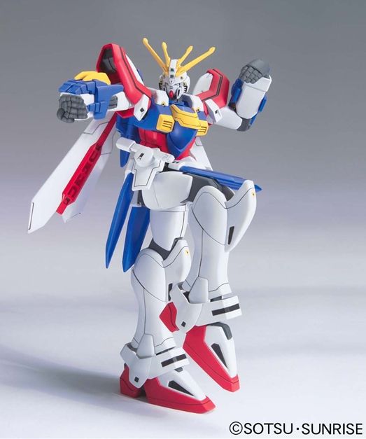 Gundam 1/144 HGUC #110 HGFC G Gundam GF13-017NJII G Gundam (Burning Gundam) Model Kit