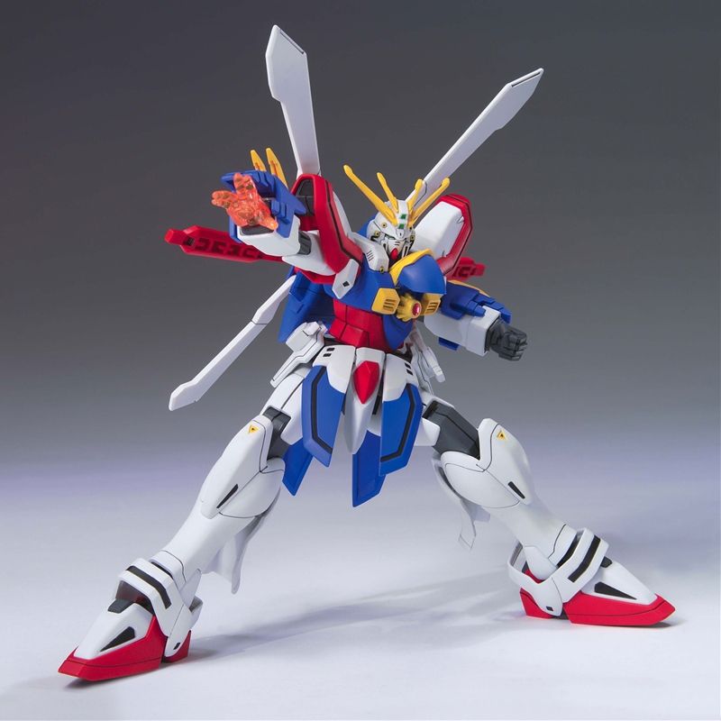 Gundam 1/144 HGUC #110 HGFC G Gundam GF13-017NJII G Gundam (Burning Gundam) Model Kit