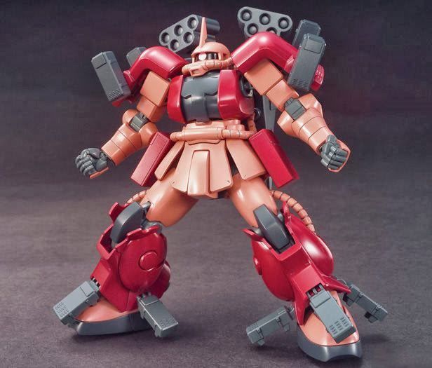 Gundam 1/144 HGBF #002 MS-06R-AB Zaku Amazing Model Kit