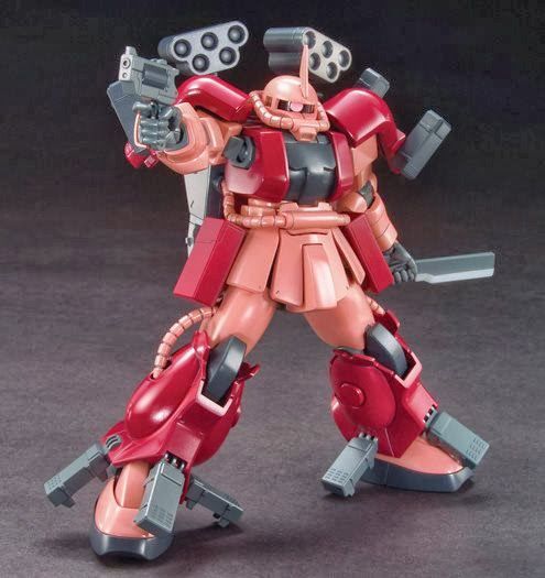 Gundam 1/144 HGBF #002 MS-06R-AB Zaku Amazing Model Kit
