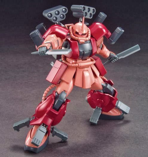 Gundam 1/144 HGBF #002 MS-06R-AB Zaku Amazing Model Kit