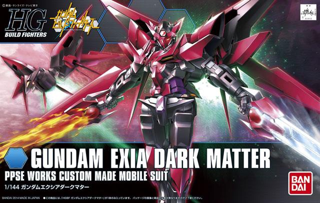 Gundam 1/144 HGBF #013 PPGN-001 Gundam Exia Dark Matter Model Kit