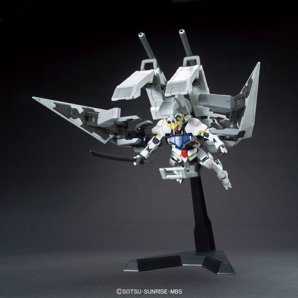 Gundam 1/144 HG IBO #007 ASW-G-08 Gundam Barbatos + Long Distance Booster Kutan Type-III Model Kits