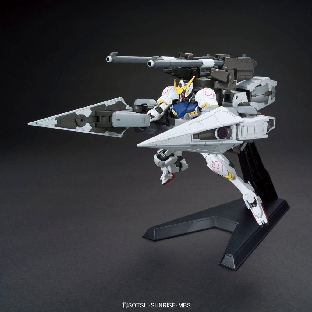 Gundam 1/144 HG IBO #007 ASW-G-08 Gundam Barbatos + Long Distance Booster Kutan Type-III Model Kits
