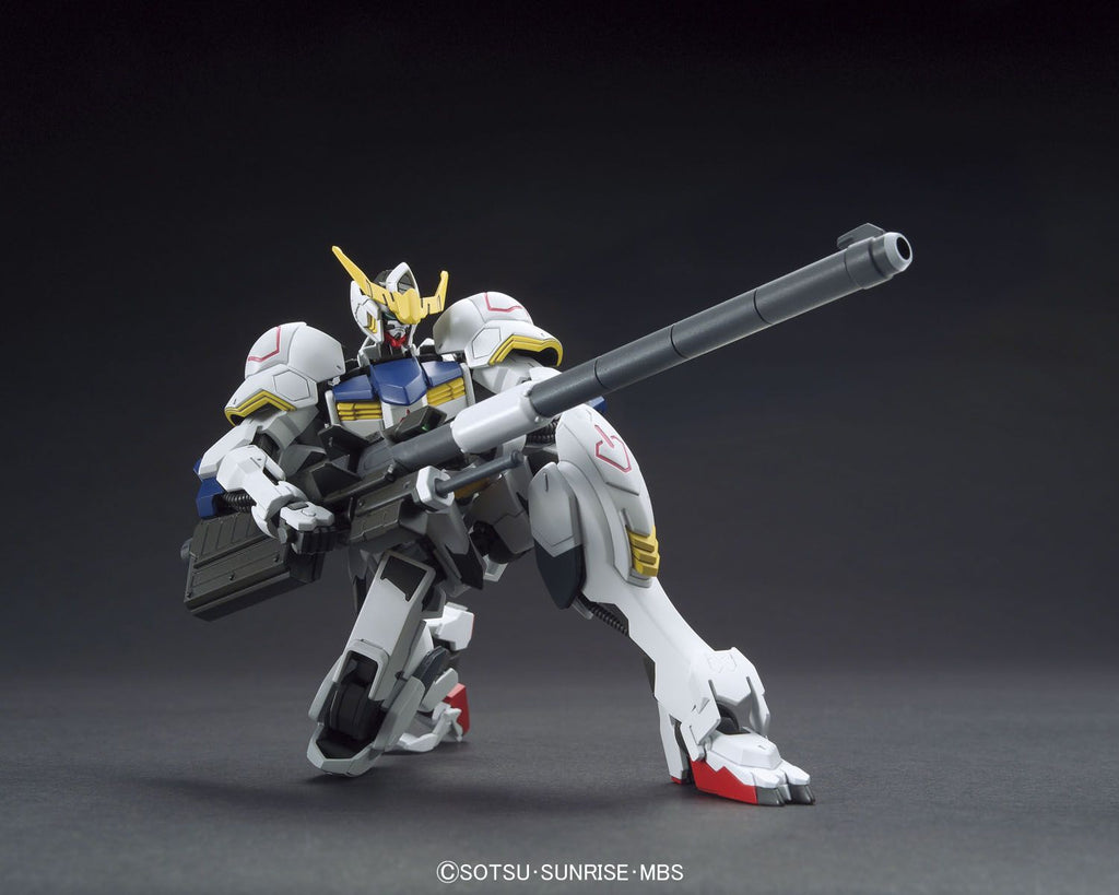 Gundam 1/144 HG IBO #007 ASW-G-08 Gundam Barbatos + Long Distance Booster Kutan Type-III Model Kits