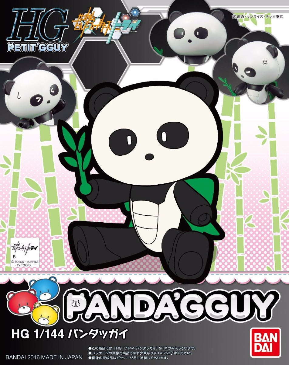 Gundam Build Fighters HG Beargguy #07 Panda'Gguy Panda Model Kit