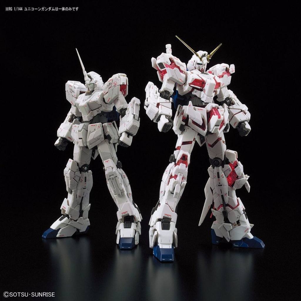 Gundam 1/144 RG #25 RX-0 Unicorn Gundam (Full Psycho Frame) Model Kit