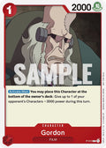 Gordon (One Piece Film Red) (P-013) - One Piece Promotion Cards