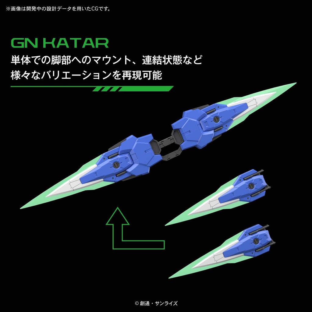 Gundam 1/60 PG Battlefield Record GN-0000GNHW/7SG 00 Seven Sword/G Model Kit