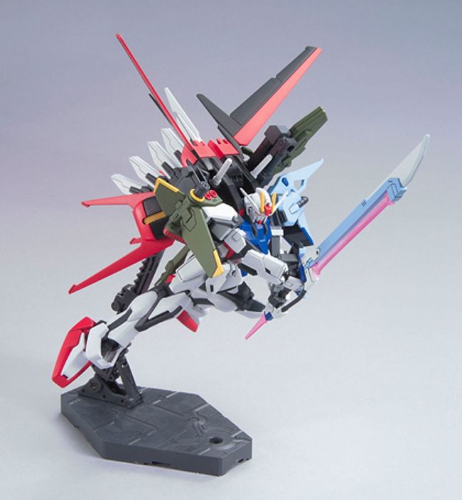 Gundam 1/144 HG Seed Remastered #R17 GAT-X105 + AQME/E-YM1 Perfect Strike Gundam Model Kit