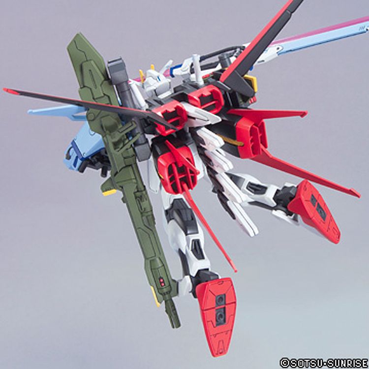 Gundam 1/144 HG Seed Remastered #R17 GAT-X105 + AQME/E-YM1 Perfect Strike Gundam Model Kit
