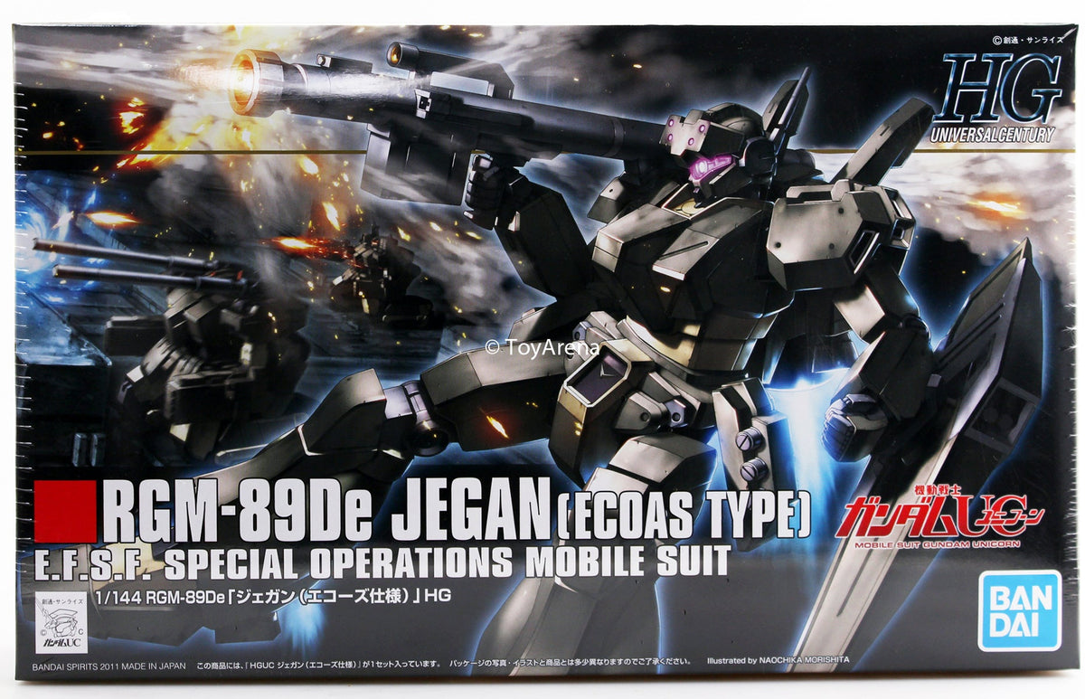 Gundam 1/144 HGUC #123 Gundam Unicorn RGM-89De Jegan (ECOAS Type) Model Kit