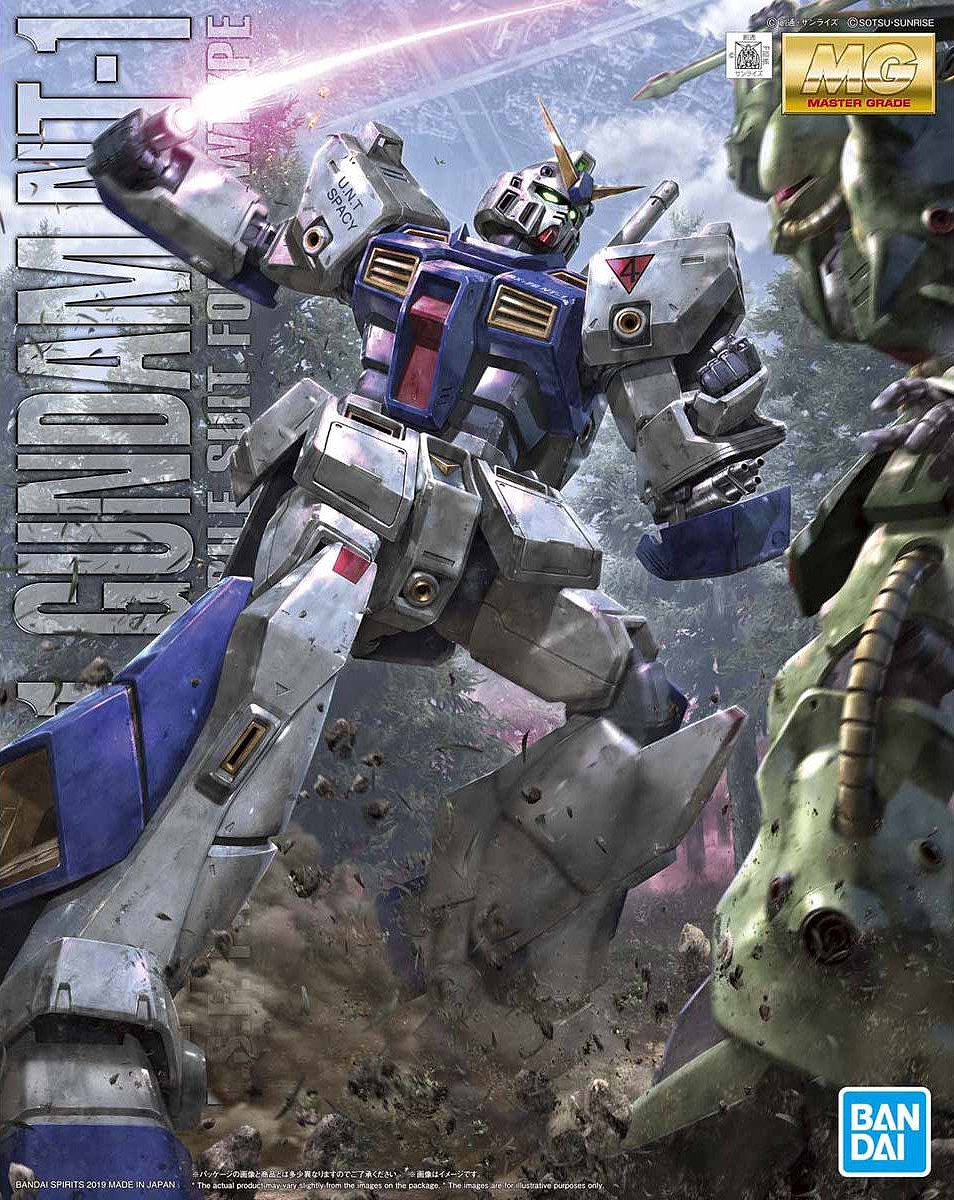 Gundam 1/100 MG 0080: War in the Pocket RX-78NT-1 Gundam NT-1 Alex Ver. 2.0 Model Kit