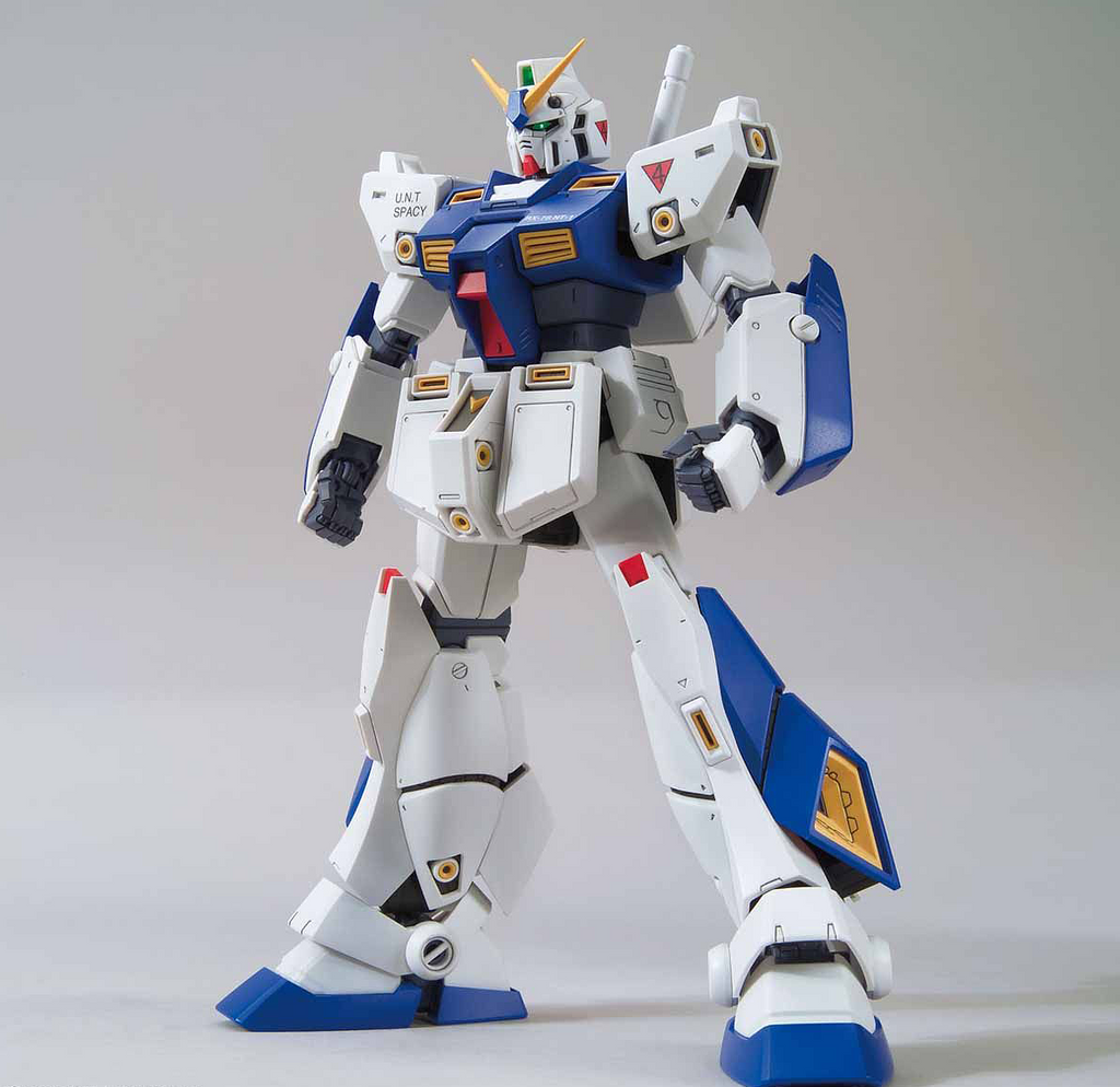 Gundam 1/100 MG 0080: War in the Pocket RX-78NT-1 Gundam NT-1 Alex Ver. 2.0 Model Kit
