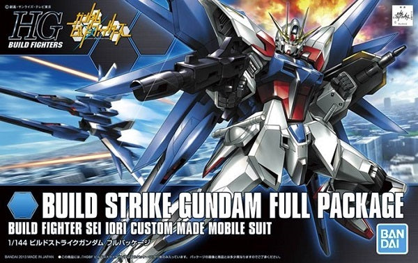 Gundam 1/144 HGBF #001 GAT-X105B/FP Build Strike Gundam Full Package Model Kit