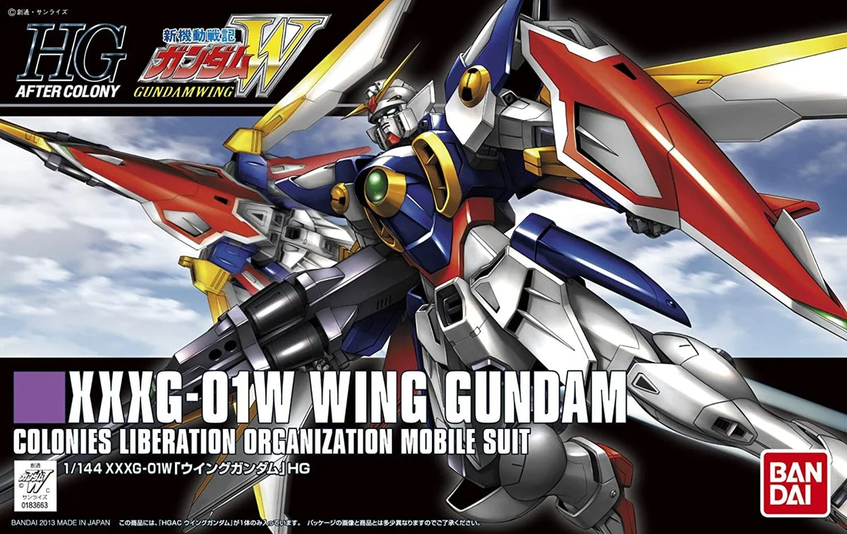 Gundam 1/144 HGUC #162 HGAC XXXG-01W Wing Gundam Model Kit