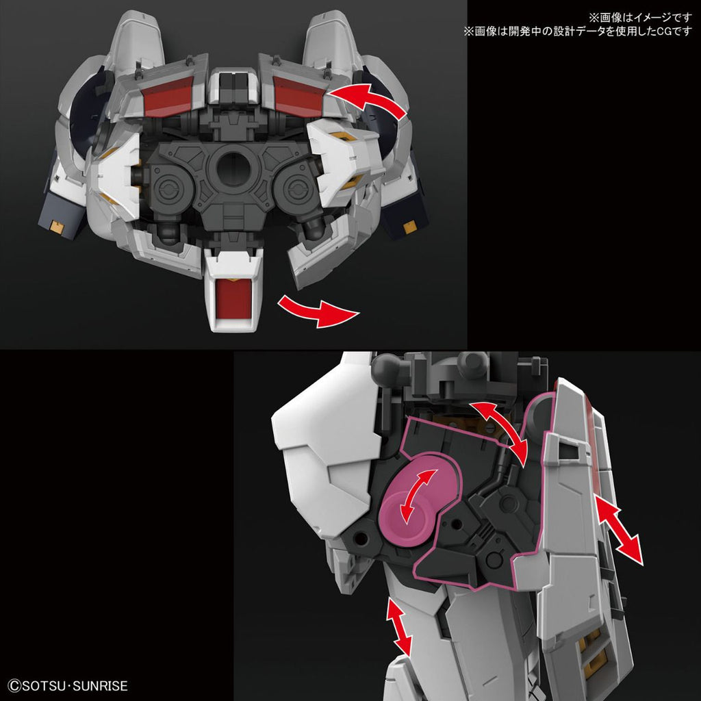 Gundam 1/144 RG #32 Char's Counterattack RX-93 v Nu Gundam Model Kit