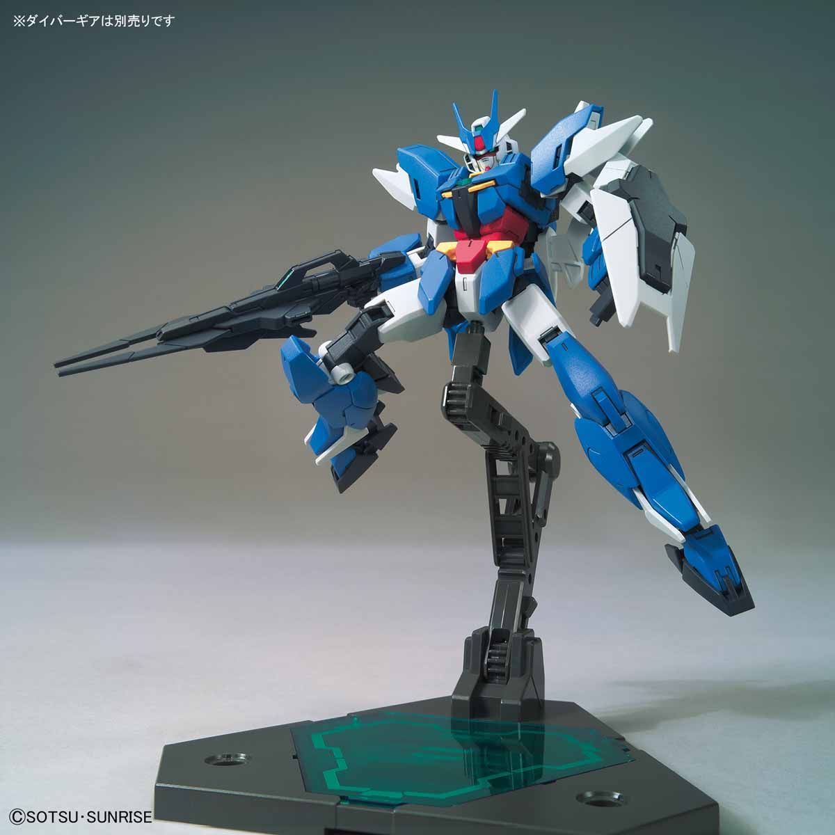 Gundam 1/144 HGBD:R #001 PFF-X7/E3 Earthree Gundam Model Kit