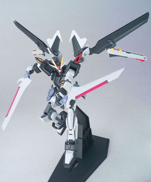 Gundam 1/144 HG Seed #41 CE:73 Stargazer GAT-X105E + AQM/E-X09S Strike Noir Model Kit