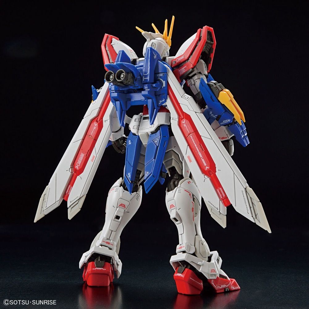 Gundam 1/144 RG #37 G Gundam GF13-017NJII God Gundam (Burning Gundam) Model Kit