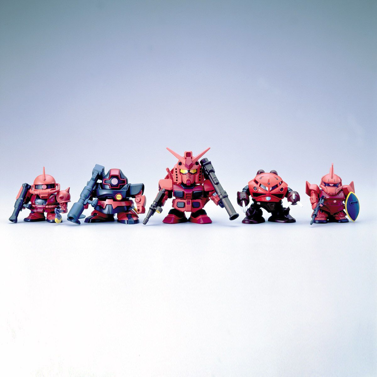 Gundam SD BB Char's Customize MS Collection Set Model Kit