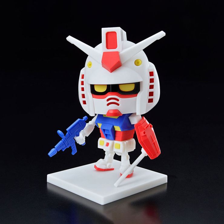 Gundam 1/1 Gunpla-Kun DX Set (With Runner Ver. Recreation Parts) Model Kit