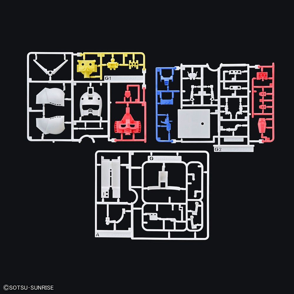 Gundam 1/1 Gunpla-Kun DX Set (With Runner Ver. Recreation Parts) Model Kit