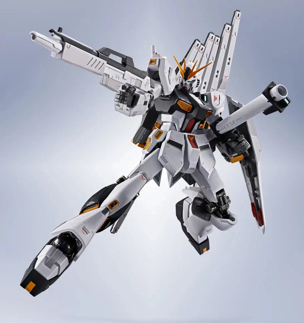 Bandai Metal Robot Spirits Gundam Char's Counterattack v Nu Gundam Action Figure