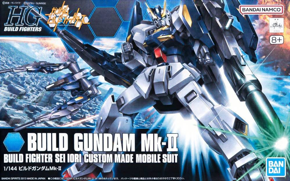 Gundam 1/144 HGBF #004 RX-178B Build Gundam Mk-II Model Kit