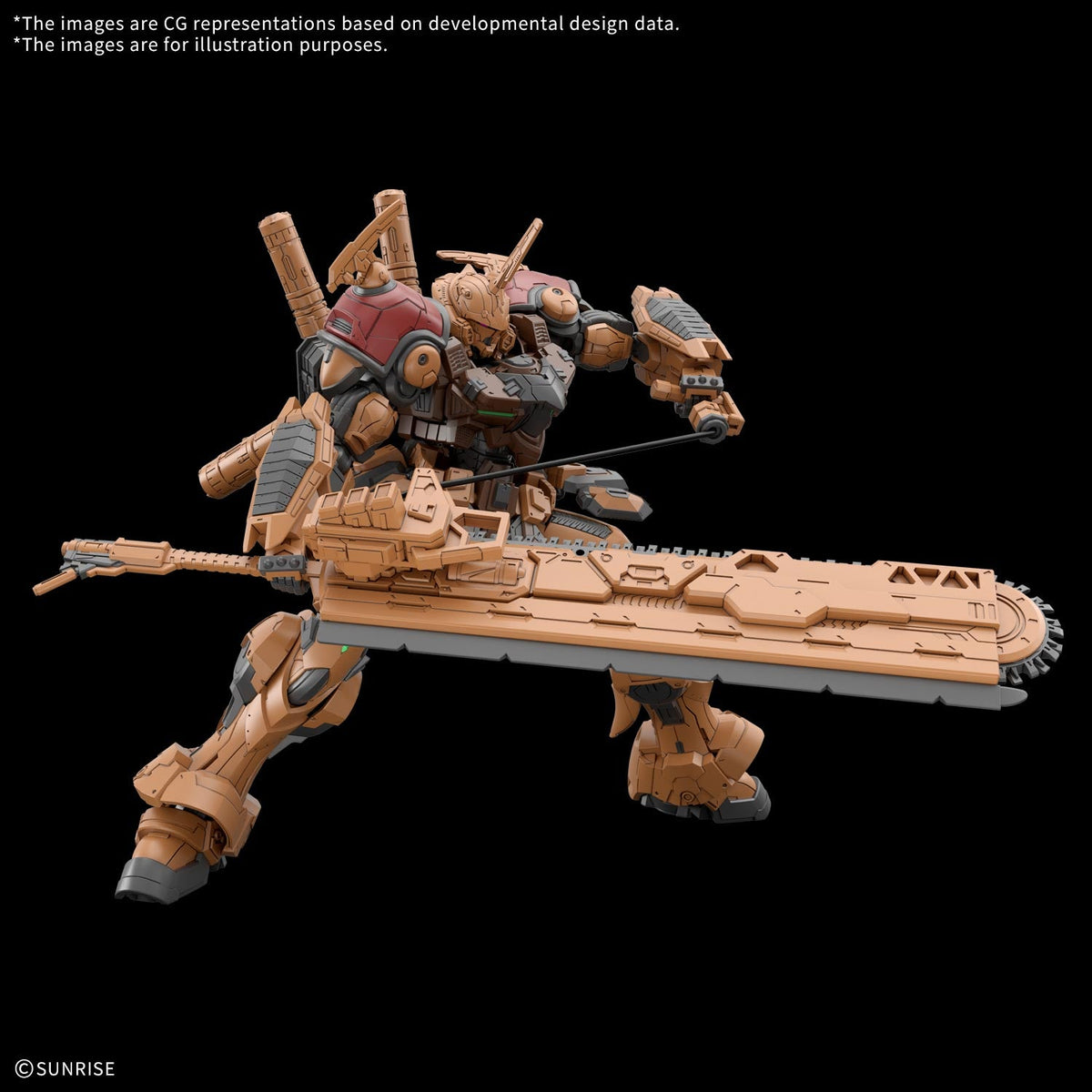 Gundam 1/144 HGAA #XX BMP4/6 Bau Bahlam Model Kit