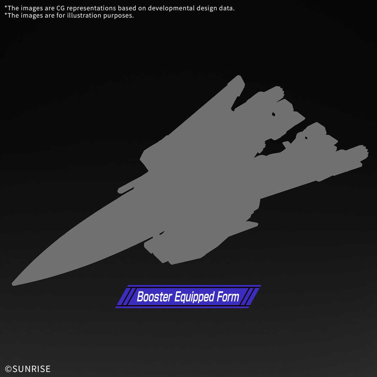 Gundam 1/144 HGUC #XXX HGCE Seed Freedom Zero ZGMF-X19A Infinite Justice Gundam & Booster Unit (Tentative) Model Kit