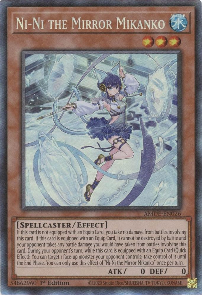 Ni-Ni the Mirror Mikanko (CR) - AMDE-EN026 Collector's Rare 1st Edition