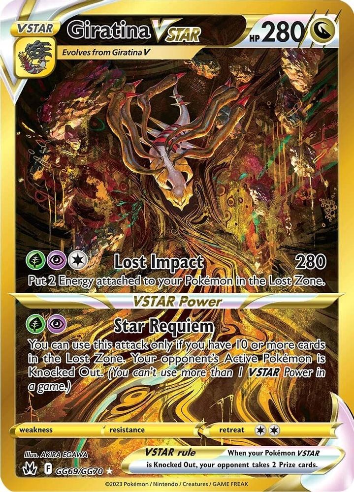 Giratina VSTAR (Secret) (GG69/70) - Holofoil - Secret Rare
