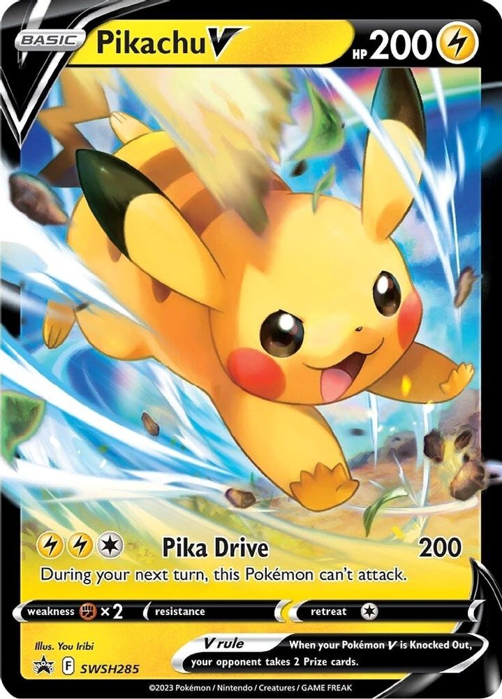 Pikachu V (SWSH285/298) - Holofoil - Promo
