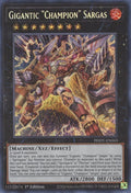 Gigantic "Champion" Sargas - PHHY-EN045 - 1st Edition - Secret Rare - Photon Hypernova