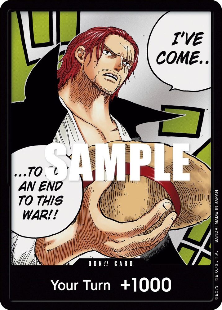 DON!! Card (Manga) - Paramount War Foil