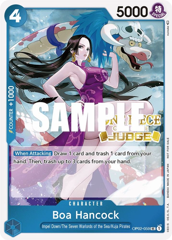 Boa Hancock (Judge) (OP02-059) - One Piece Promotion Cards Foil