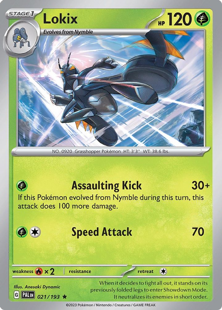 Lokix (021/193) - Holofoil - Rare