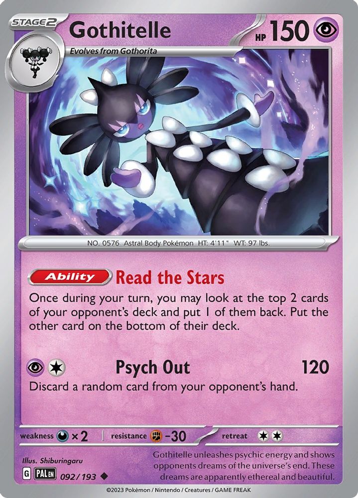 Gothitelle (092/193) - Uncommon