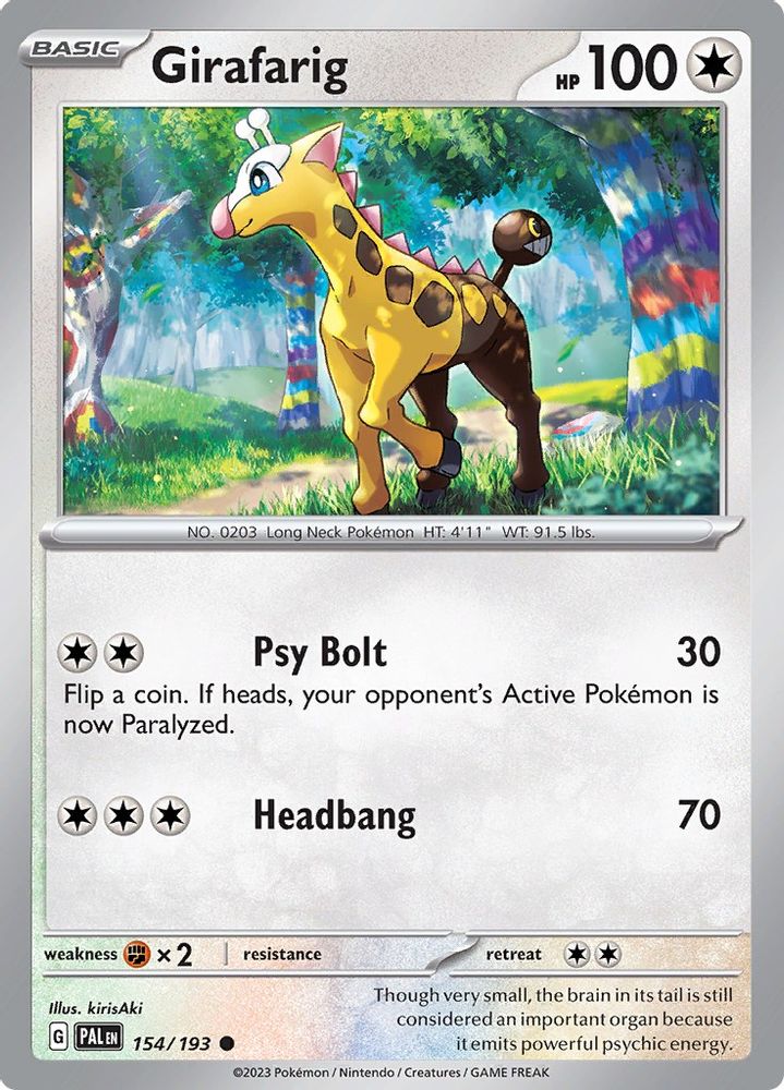 Girafarig (154/193) - Common