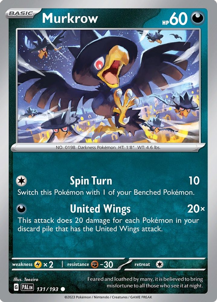 Murkrow (131/193) - Common