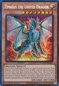 Timaeus the United Dragon - MP23-EN003 Prismatic Secret Rare 1st Edition