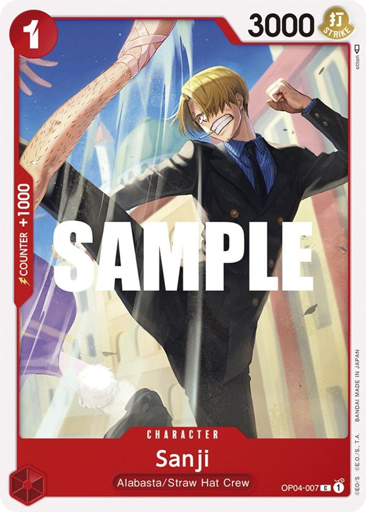 Sanji (007) (OP04-007) - Kingdoms of Intrigue
