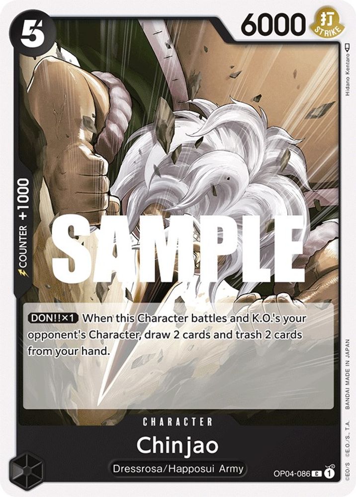 Chinjao (OP04-086) - Kingdoms of Intrigue