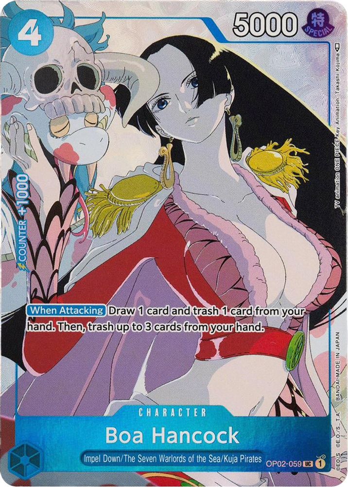 Boa Hancock (Gift Collection 2023) (OP02-059) - One Piece Promotion Cards Foil
