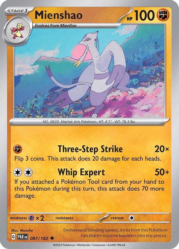 Mienshao (097/182) - Uncommon