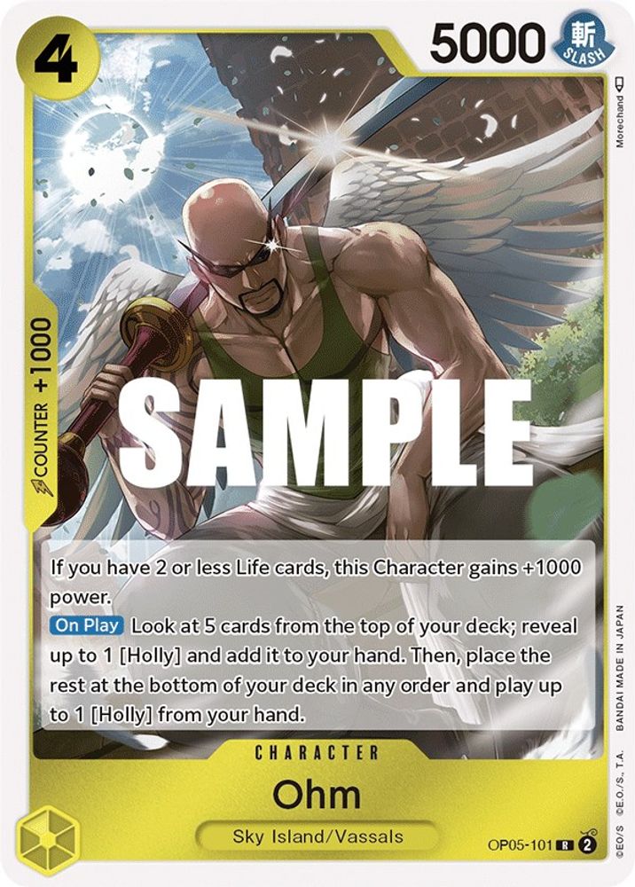 Ohm (OP05-101) - Awakening of the New Era Foil