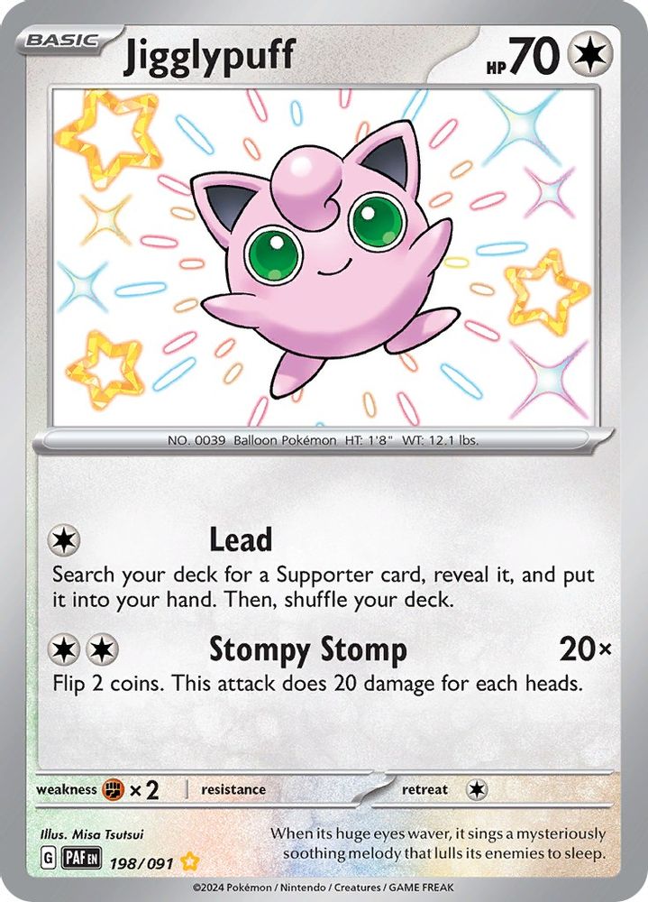 Jigglypuff (198) - Holofoil - Shiny Rare